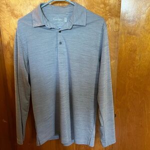 Walter Hagen long sleeve golf polo